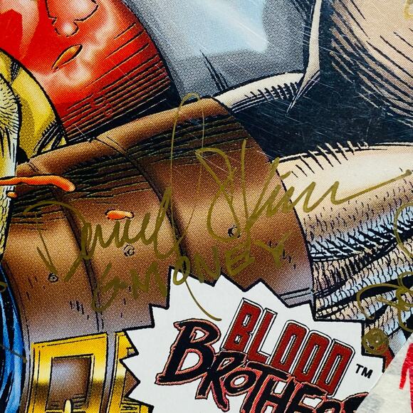 SIGNED Bloodstrike #3 (1993) Image Comics Rob Liefeld Dan Fraga Eric Stephenson - Picture 8 of 11